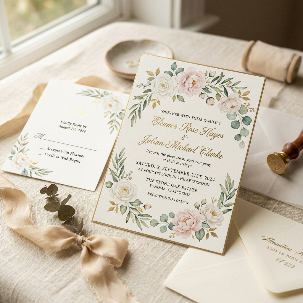 Preview tema Wedding Blue